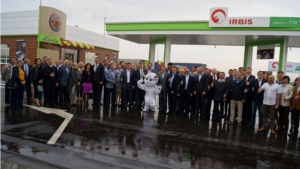 В Козловском районе состоялось торжественное открытие нового автозаправочного комплекса «IRBIS»