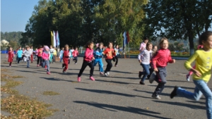 В Шемуршинском районе прошел Всероссийский день бега «Кросс Нации - 2014»