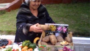 Пенсионеры г. Мариинского Посада приняли участие в садоводо-огороднической выставке