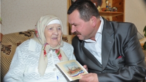 Жительница д.В.Турмышево отметила 95 летие