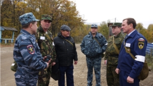 Антитеррористическое учение на территории Ядринского района