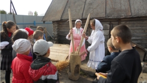 У бабушки Юлии в гостях