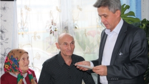 Жительница д. Пояндайкино Шумерлинского района отметила свой  90-летний юбилей