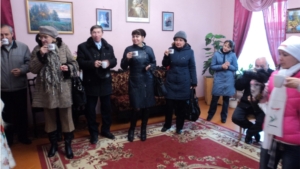 Районный краеведческий музей посетили бывшие преподаватели Чебоксарского техникума строительства и городского хозяйства