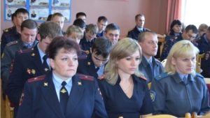 Сотрудники полиции Мариинско-Посадского района подвели итоги деятельности за третий квартал 2014 года