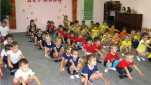 Дошкольник детского сада "Рябинка" в рамках Международного форума «Россия – спортивная держава» приняли участие в спортиных мероприятиях