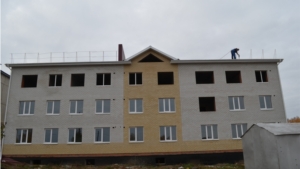 В Мариинско-Посадском районе продолжаются работы по строительству и реконструкции многоквартирных домов