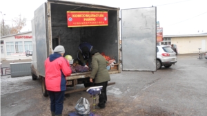 Несмотря на капризы природы, в минувшие выходные в Московском районе г. Чебоксары состоялась ярмарка по реализации сельхозпродукции «Дары осени-2014»