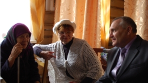 90 лет  Анастасии Изосимовой из д. Кивсерт-Мурат