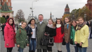 «Дюймовочка» на Московском чувашском празднике