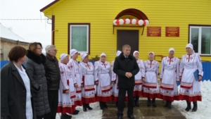 В селе Сотниково Мариинско-Посадского района открылся новый фельдшерско-акушерский пункт