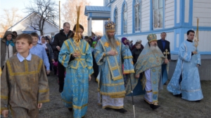 Божественная Литургия в храме в честь иконы Божией Матери Казанская с. Алтышево