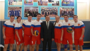 Команда Ядринской районной администрации выступила на зональных предварительных играх по волейболу в с. Моргауши