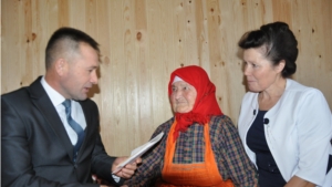 95 летие жительницы д.Малые Арабузи