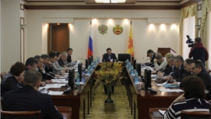 Иван Моторин провел совещание с главами администраций муниципалитетов Чувашской Республики