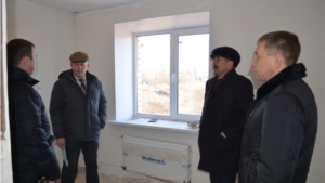 Заместитель министра строительства Чувашии А.Г.Герасимов ознакомился с ходом реализации в Мариинско-Посадском районе программы по переселению граждан из ветхого жилья