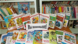 Новые книги в Порецкой детской библиотеке им. Н. Мишутина