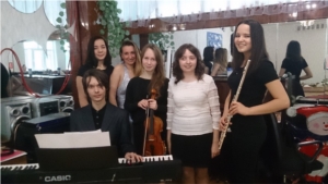 Студенты музучилища провели концерт в реабилитационном центре Калининского района