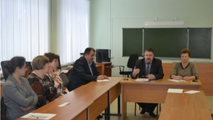 Встреча главы администрации Порецкого района с педагогическим коллективом Напольновской СОШ