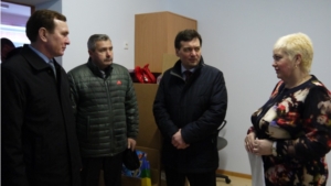 Председатель Кабинета Министров Чувашской Республики Иван Моторин посетил Ядринский район