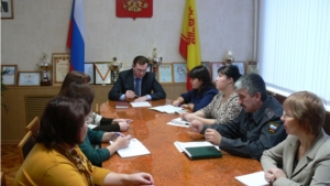 В Ядринской районной администрации состоялось заседание Совета по делам национальностей