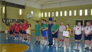 Рождественский волейбольный турнир среди ветеранов