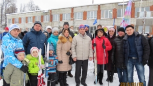 Представители Ленинского района стали активными участниками «Рождественской лыжни»