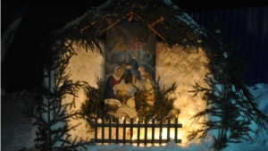 В Рождественский сочельник протоиерей Николай возглавил праздничную Литургию в храме Рождества Христова