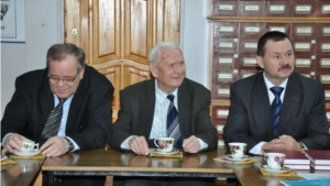 Встреча главы администрации Батыревского района с представителями общества ветеранов