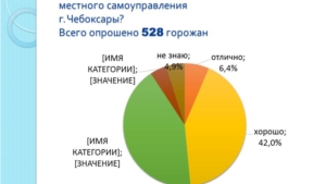 Проведена оценка удовлетворенности граждан качеством предоставляемых услуг и работой администрации города Чебоксары