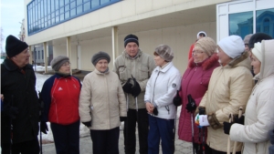 В г.Ядрине акция «Прогулка с врачом» прошла успешно