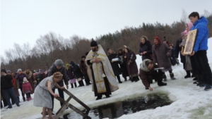 Крещенские купания в Лащ-Таябинском сельском поселении