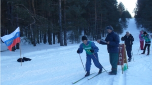 В Чебоксарском лесничестве прошли соревнования по лыжным гонкам