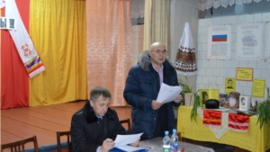 В Приволжском сельском поселении состоялась встреча главы администрации Мариинско-Посадского района В.И. Григорьева с населением