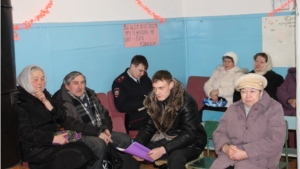 В Шумерлинском районе продолжаются встречи с жителями сельских поселений