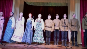 В рамках месячника оборонно-массовой и спортивной работы в Мариинско-Посадском районе состоялся конкурс патриотической песни