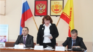 Семинар с руководящим составом участковых избирательных комиссий Ядринского района по подготовке к выборам в 2015 году