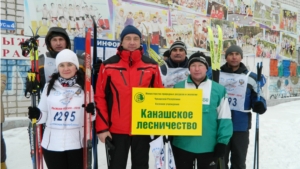 Всероссийская массовая лыжная гонка «Лыжня России-2015» в Канашском районе