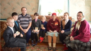 Встреча с ветераном войны и труда Верой Даниловной Казанбаевой