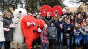 В канун Дня влюбленных глава города Чебоксары Леонид Черкесов признался в любви чебоксарцам