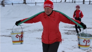 Зимние сельские спортивные игры в Ядринском районе: соревнования механизаторов, дояров и семейных команд