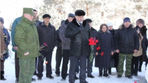 В п.Новое Атлашево состоялся митинг, посвященный Дню памяти воинам-интернацилналистов