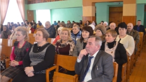 Очередное отчетное собрание администрации Мариинско-Посадского городского поселения состоялось перед жителями микрорайона Коновалово