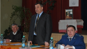 Глава администрации Шемуршинского района Валерий Фадеев встретился с жителями Малобуяновского сельского поселения