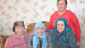 90 летний юбилей отметила вдова участника Великой Отечественной войны