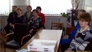 В Год литературы в Мариинско-Посадском районе ведется активная работа в рамках акции «Читаем вместе!»