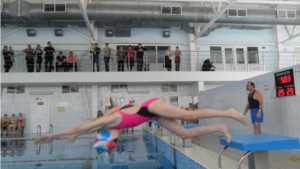 Соревнования по плаванию среди учащихся школ Урмарского района