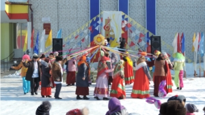 В Шемуршинском районе состоялись народные гуляния «Проводы зимы»