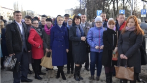 Госветслужба Чувашии приняла участие в праздничном митинге