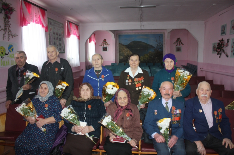 В Козловском районе проводится вручение ветеранам юбилейных медалей  к 70-летию Победы